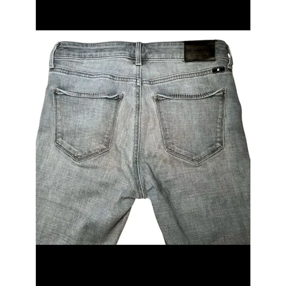 Lucky Brand Hayden Skinny Jeans in Grey Wash Women’s 0/25